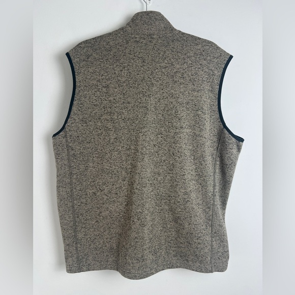 Eddie Bauer Men's Size XL Taupe Gray Radiator Sweater Fleece Vest 2.0 Outdoors - Picture 6 of 11